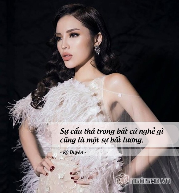 Showbiz Việt vừa xuất hiện một triết gia mới - đó chính là Hoa hậu Kỳ Duyên Showbiz Việt vừa xuất hiện một triết gia mới - đó chính là Hoa hậu Kỳ Duyên
